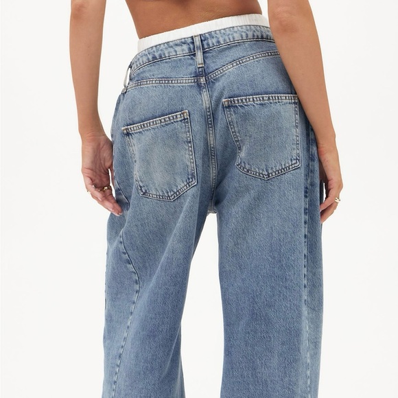 Getting Along Wide Leg Jeans - Medium Wash,never worn without tags. - Picture 2 of 9